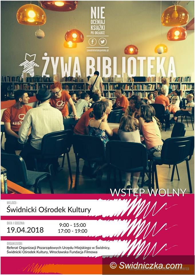 Świdnica: Nie oceniaj książki po okładce. Żywa Biblioteka już w przyszłym tygodniu w Świdnicy