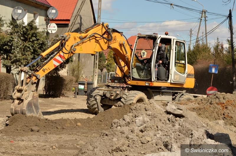 Mrowiny: I etap budowy kanalizacji w Mrowinach na finiszu