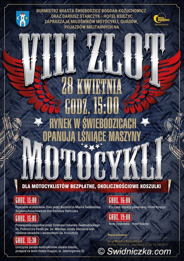 Świebodzice: Weekend pod znakiem motocykli i łuku