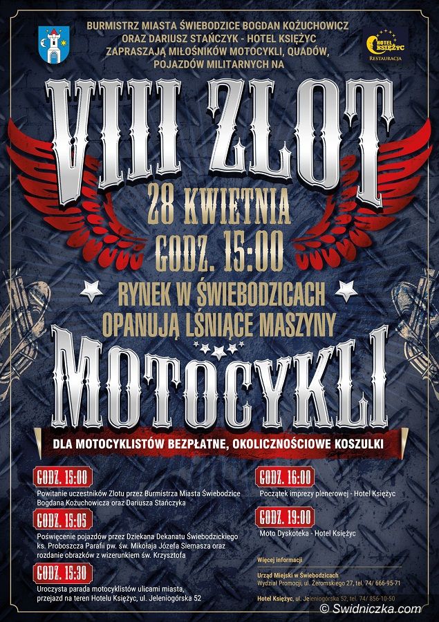 Świebodzice: Weekend pod znakiem motocykli i łuku
