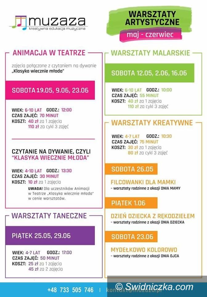 Świdnica: Artystycznie – nie tylko muzycznie: warsztaty weekendowe w Muzazie