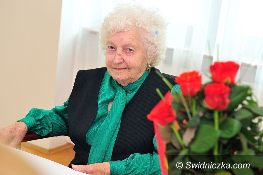 Świdnica: Życzyli kolejnych stu lat dla Pani Zofii