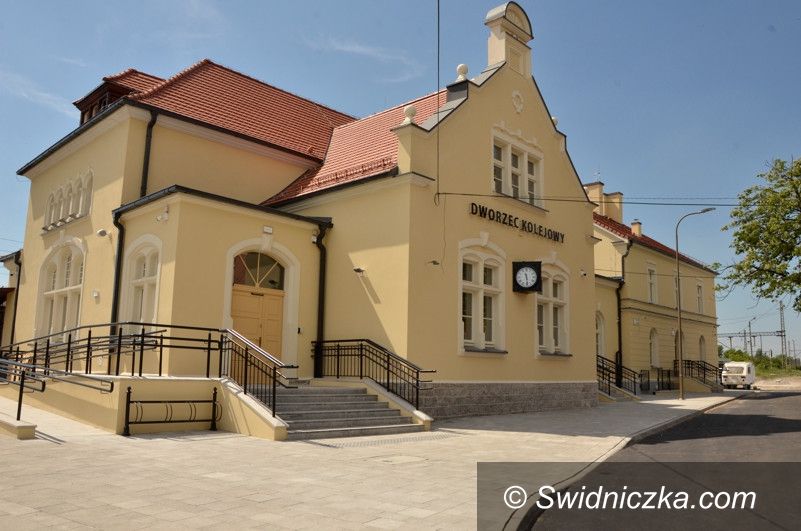 Żarów: Otwarcie dworca PKP w Żarowie