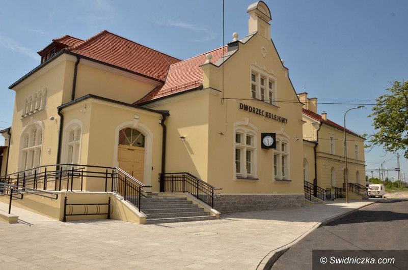 Żarów: Otwarcie dworca PKP w Żarowie