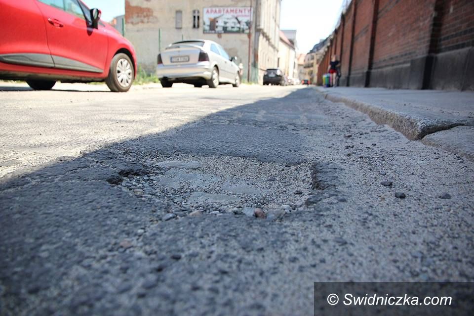 Świdnica: Ulica Różana do remontu