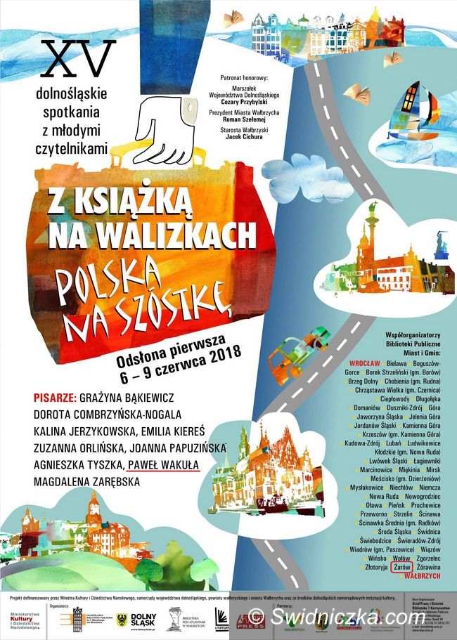 Żarów: "Polska na szóstkę", czyli z książką na walizkach po raz piętnasty!