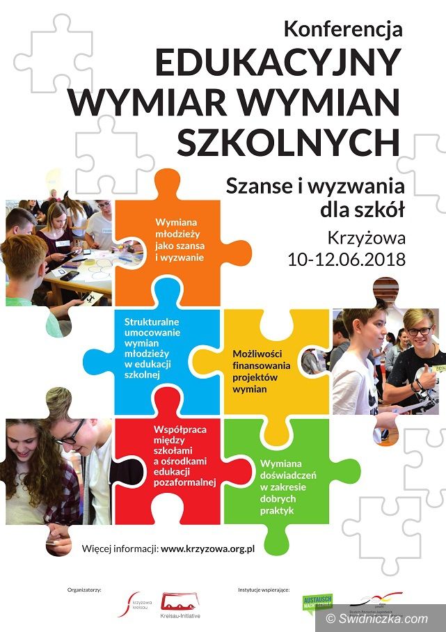 Krzyżowa: Konferencja „Edukacyjny wymiar wymian szkolnych – szanse i wyzwania dla szkół