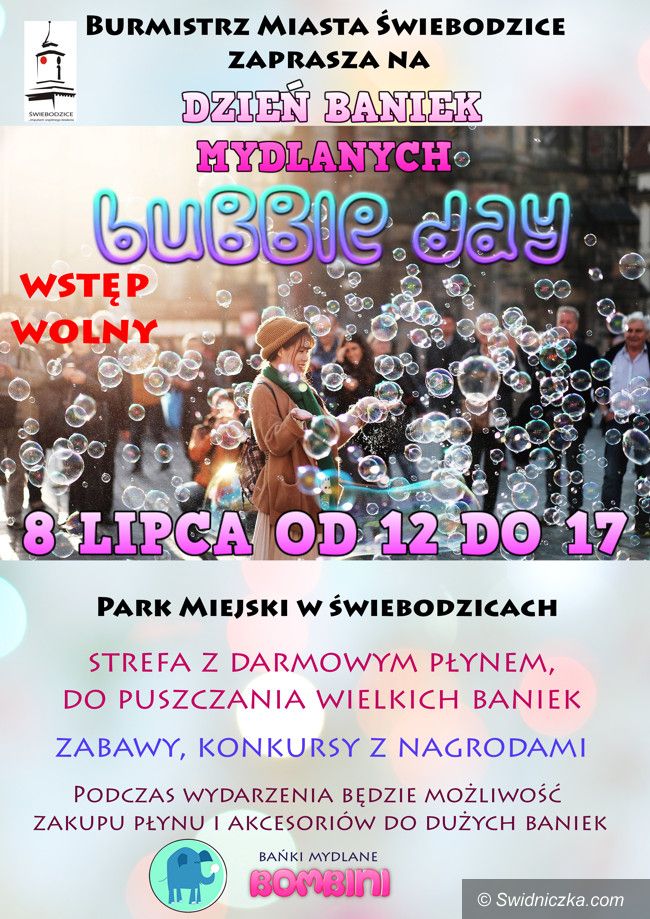 Świebodzice: Bubble Day, czyli bańkowe szaleństwa w parku