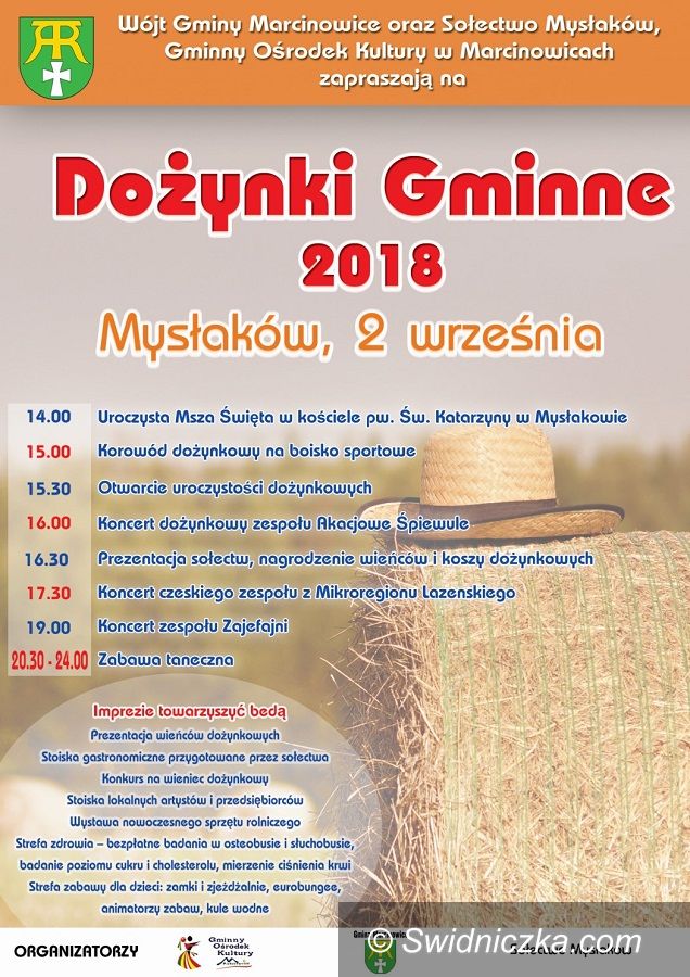 Mysłaków: Mysłaków gospodarzem Święta Plonów gminy Marcinowice