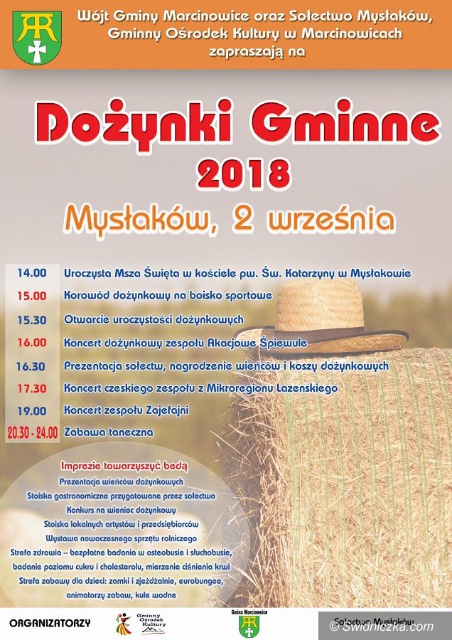 Mysłaków: Mysłaków gospodarzem Święta Plonów gminy Marcinowice