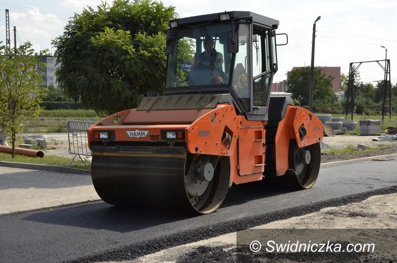 Żarów: Trwa remont ul. Wojska Polskiego i Kopernika