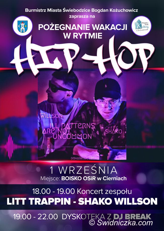 Świebodzice: Pożegnanie wakacji w rytmie hip–hop