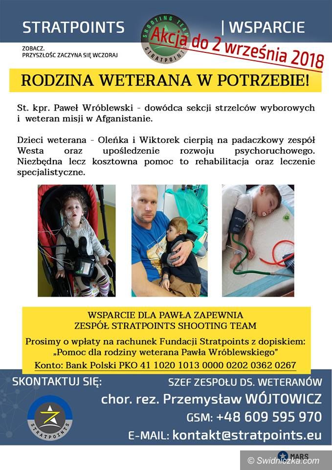 Świdnica: Strzelnica Świdnica i Stratpoints Shooting Team organizują zawody strzeleckie o białe kepi, aby pomóc rodzinie weterana