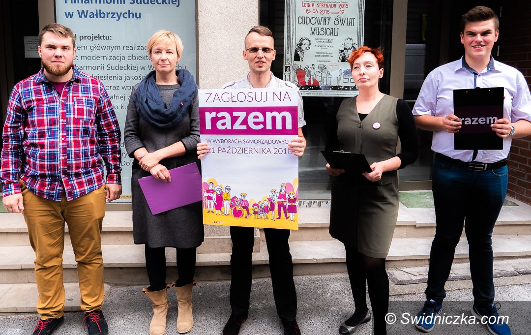 REGION: Partia Razem przedstawia kandydatki i kandydatów do sejmiku wojewódzkiego z okręgu wałbrzyskiego