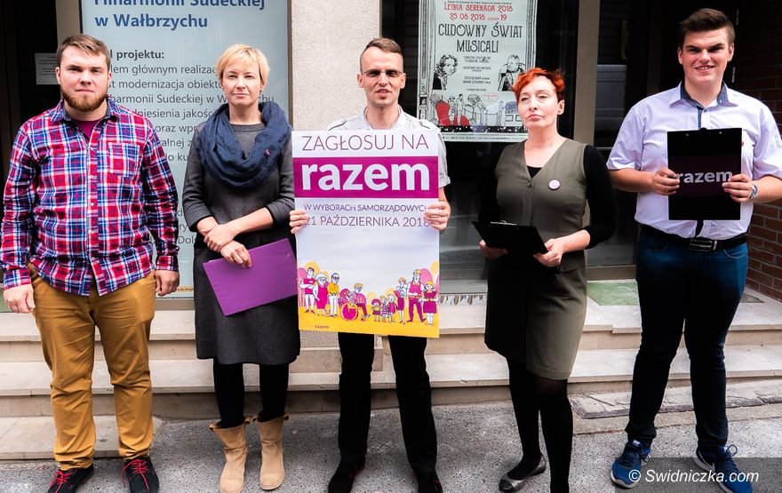 REGION: Partia Razem przedstawia kandydatki i kandydatów do sejmiku wojewódzkiego z okręgu wałbrzyskiego
