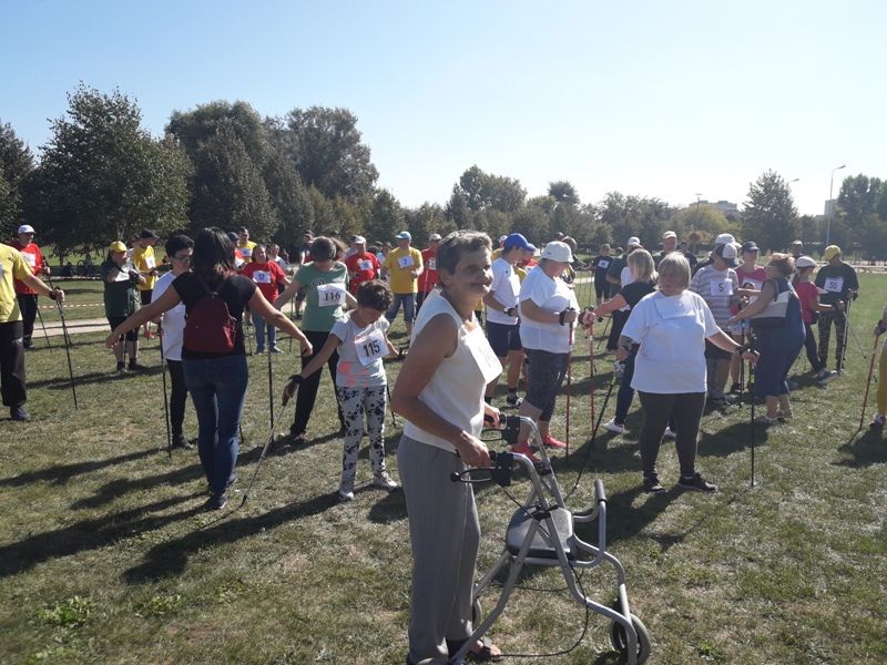 Strzegom: II Dolnośląskie Mistrzostwa w Nordic Walking uczestników Warsztatów Terapii Zajęciowej
