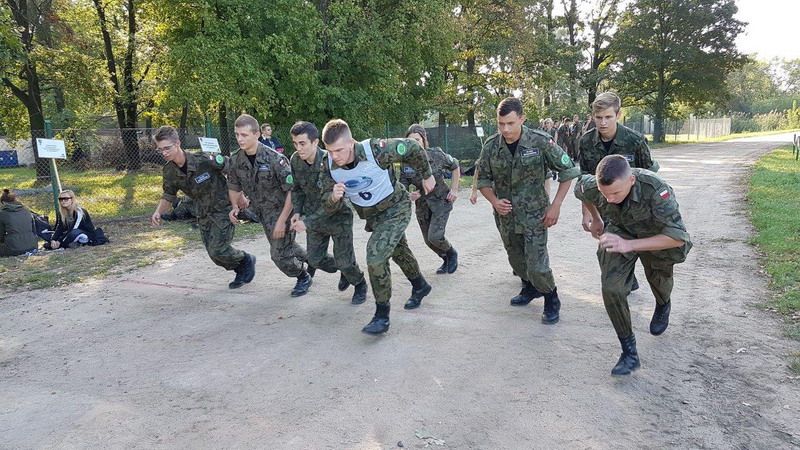 Strzegom: Strzegomscy licealiści na Zlocie Klas Mundurowych
