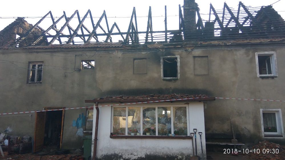 Mokrzeszów: Potrzebna pomoc dla pogorzelców z Mokrzeszowa