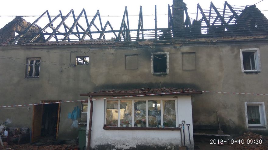 Mokrzeszów: Potrzebna pomoc dla pogorzelców z Mokrzeszowa