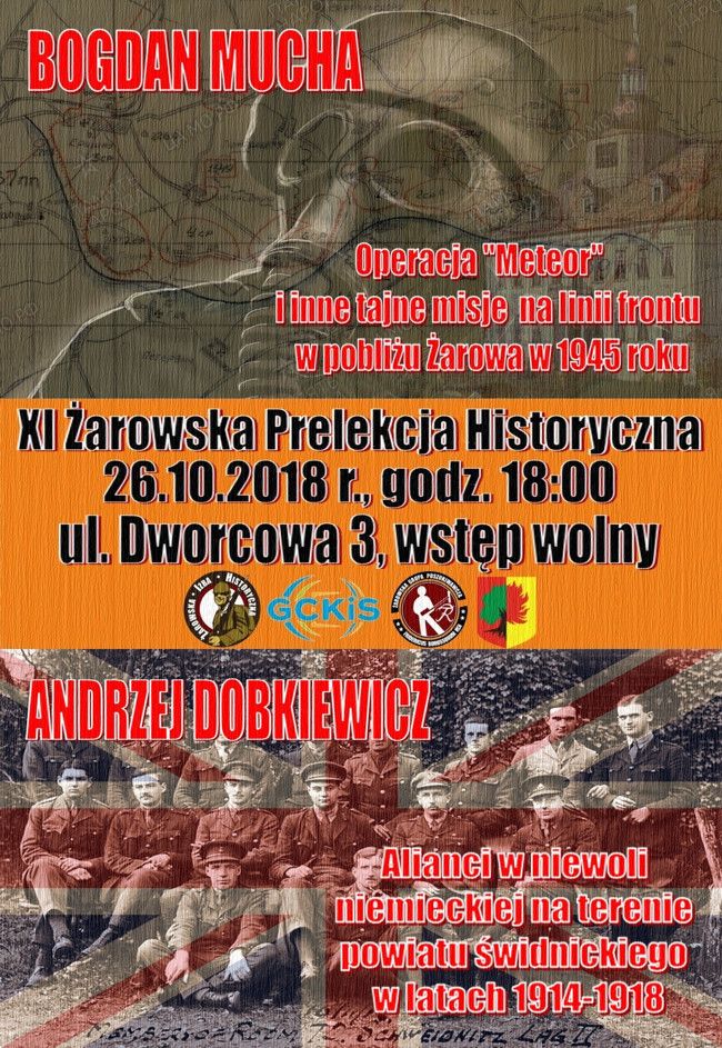 Żarów: Przed nami XI Żarowska Prelekcja Historyczna