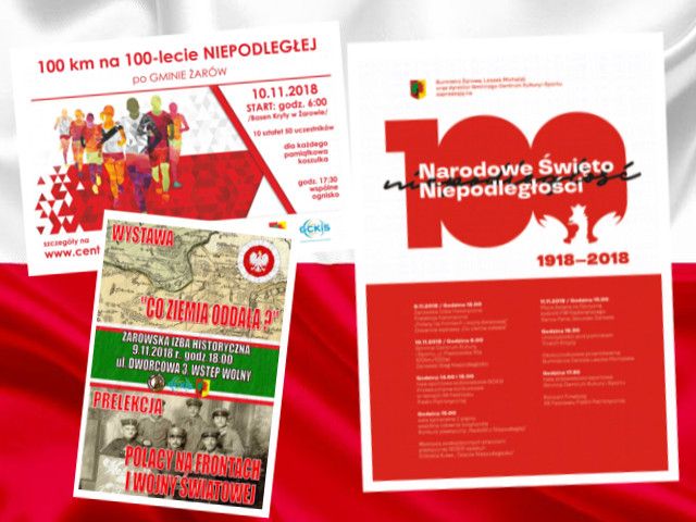 Żarów: Świętujemy 100–lecie Odzyskania Niepodległości