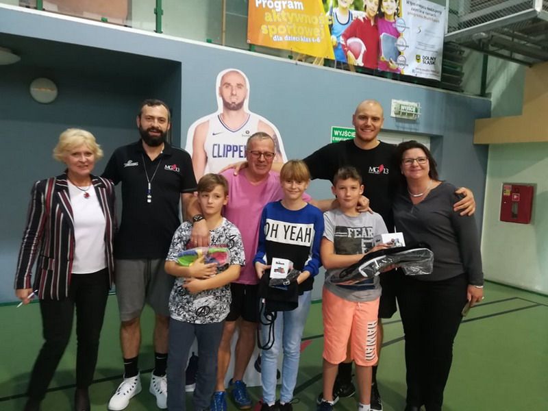 Imbramowice: SP Imbramowice w gronie finalistów projektu Marcina Gortata