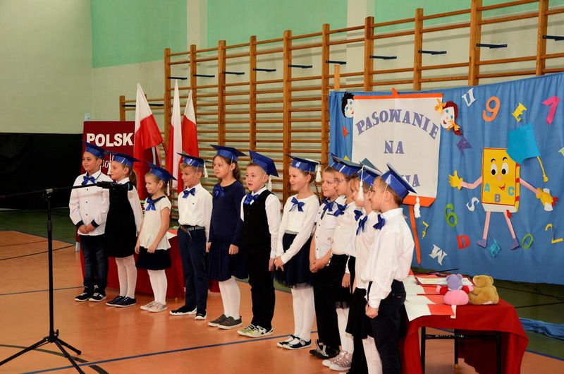 Imbramowice: Ślubowanie pierwszoklasistów w SP Imbramowice