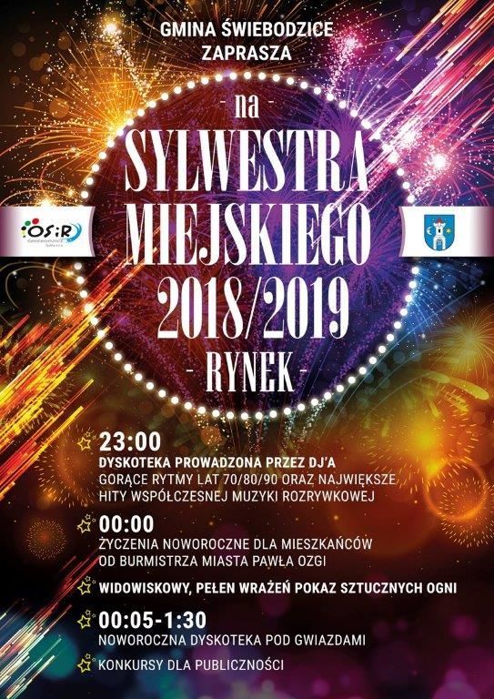 Świebodzice: Sylwester Miejski w Świebodzicach