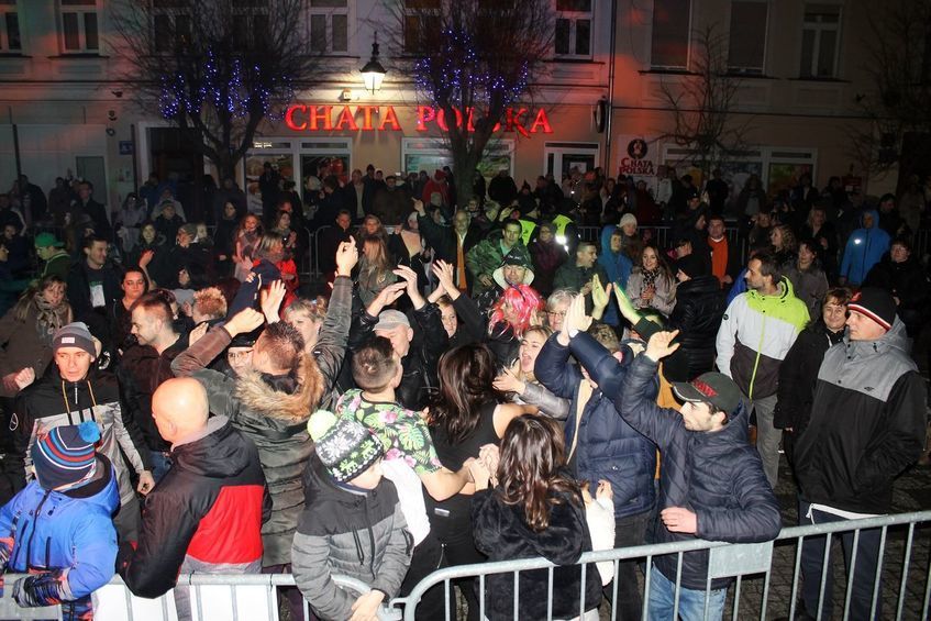 Świebodzice: Świebodziczanie powitali Nowy Rok