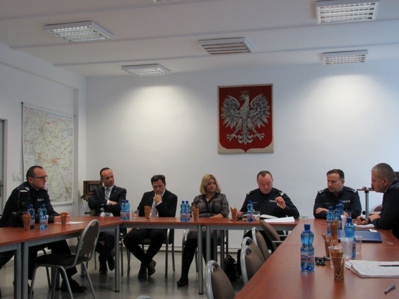 Świdnica/powiat świdnicki: Odprawa roczna w Komendzie Powiatowej Policji w Świdnicy