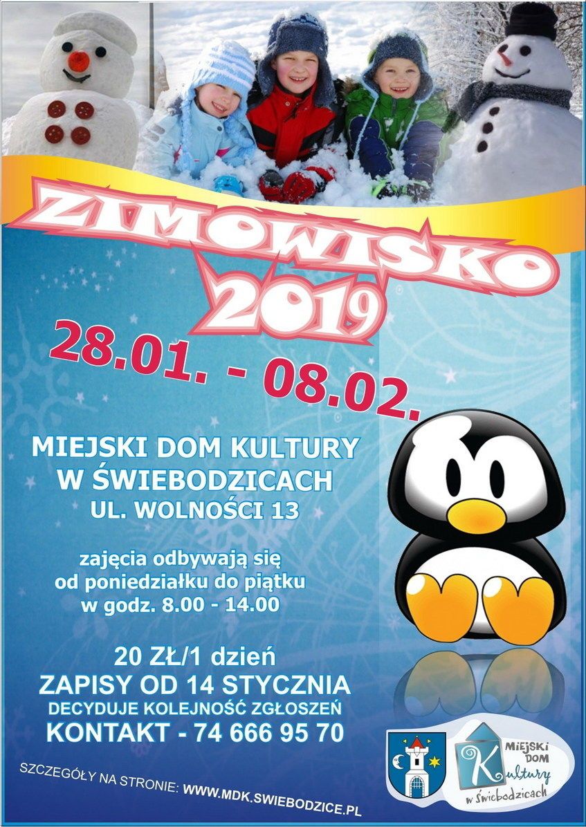 Świebodzice: Ferie zimowe w Świebodzicach
