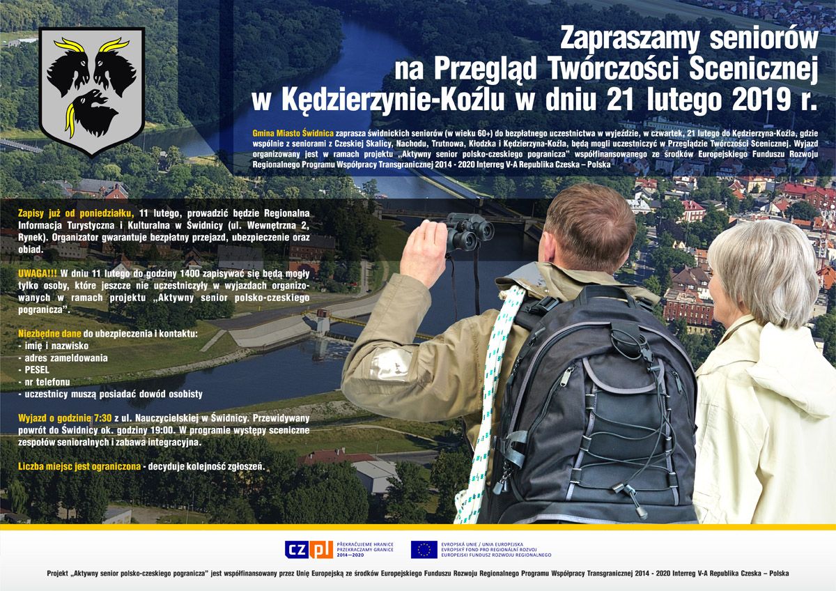 Świdnica: Zapraszamy seniorów na Przegląd Twórczości Scenicznej w Kędzierzynie – Koźlu