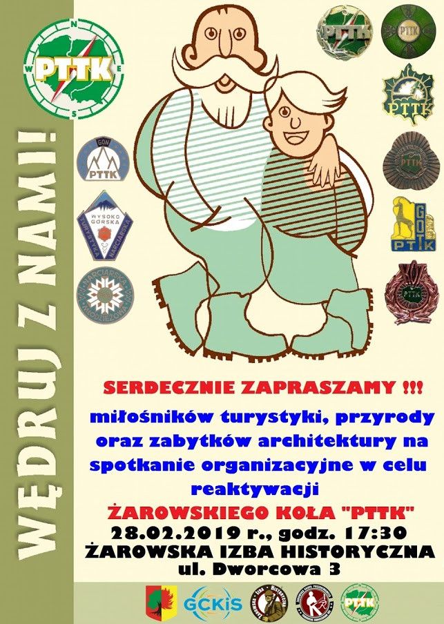 Żarów: Spotkanie w sprawie reaktywacji Miejskiego Koła "PTTK" Żarów