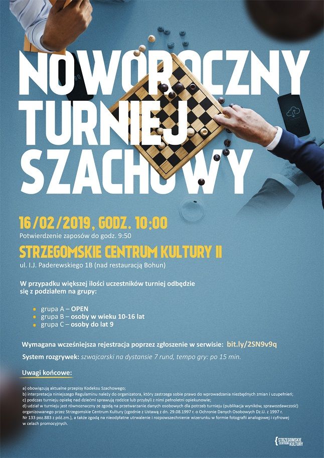 Strzegom: Noworoczny Turniej Szachowy już w sobotę