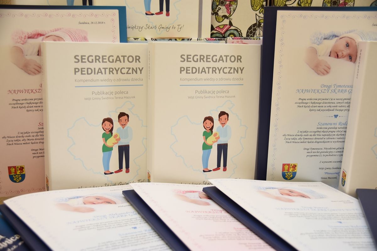 Gmina Świdnica: Największy skarb gminy z segregatorem pediatrycznym