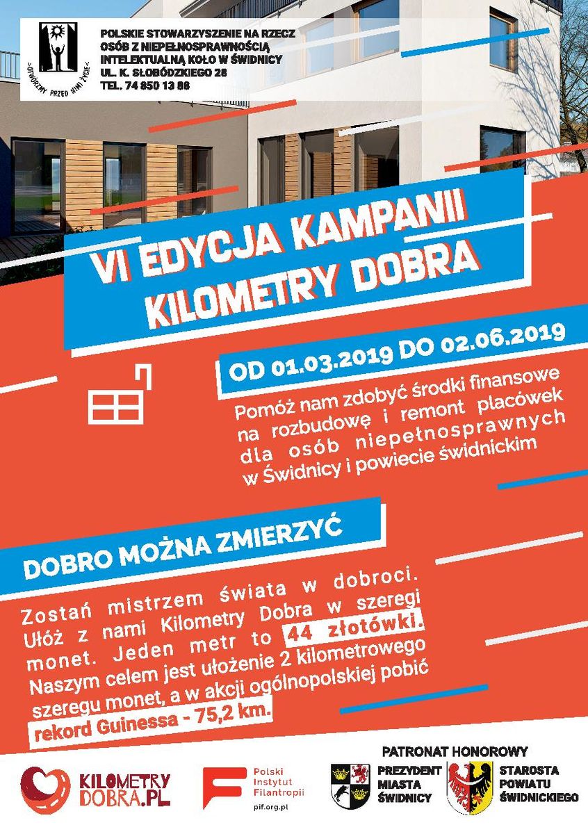 Świdnica/powiat świdnicki: Przed nami VI edycja kampanii "Kilometry Dobra"