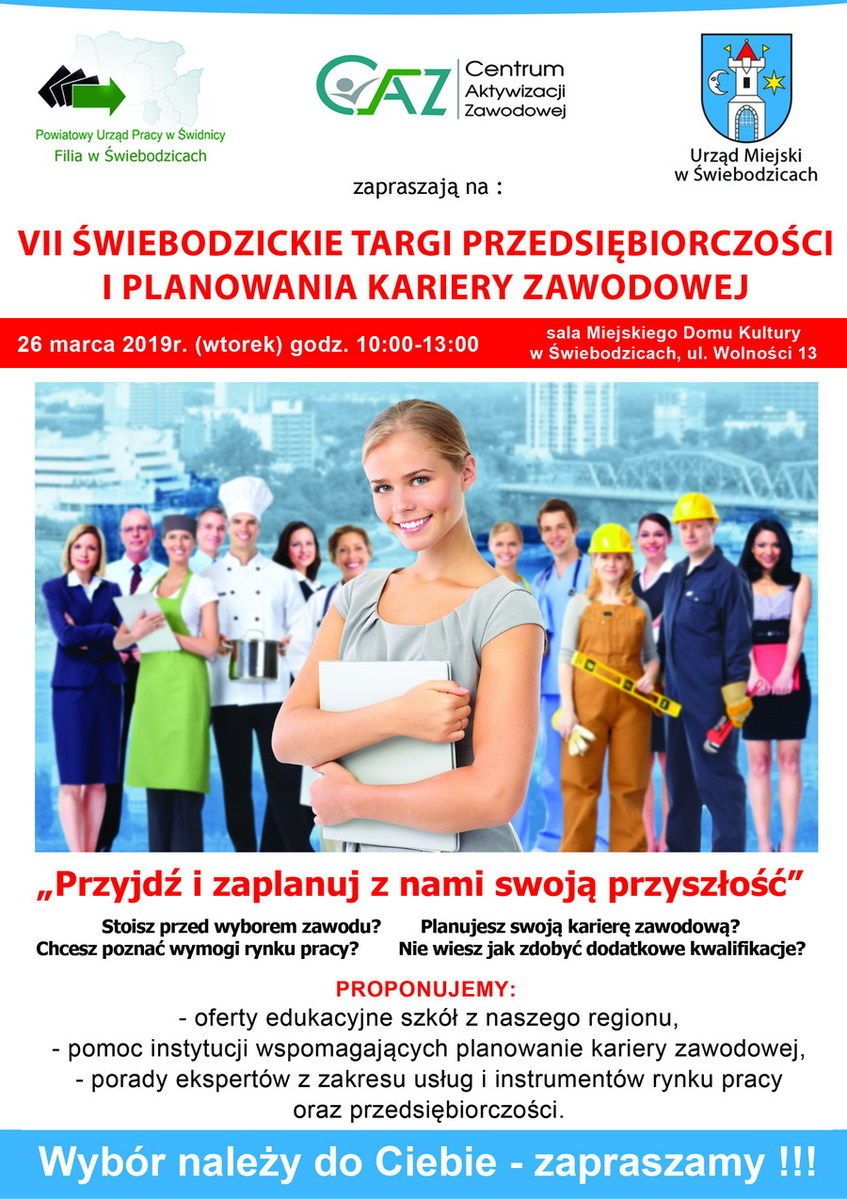 Świebodzice: Targi Przedsiębiorczości i Planowania Kariery Zawodowej