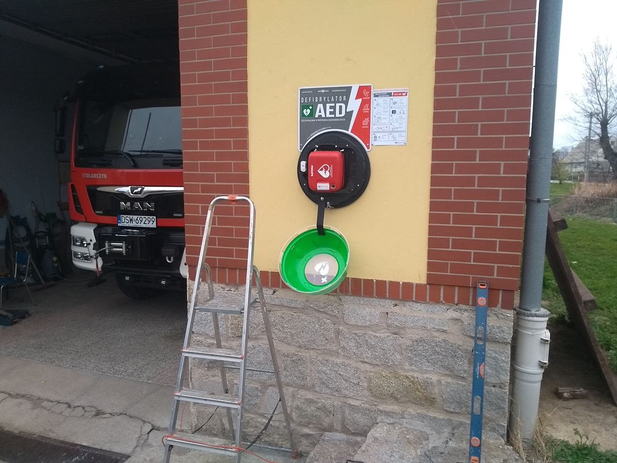 Burkatów: Mobilny defibrylator w Burkatowie