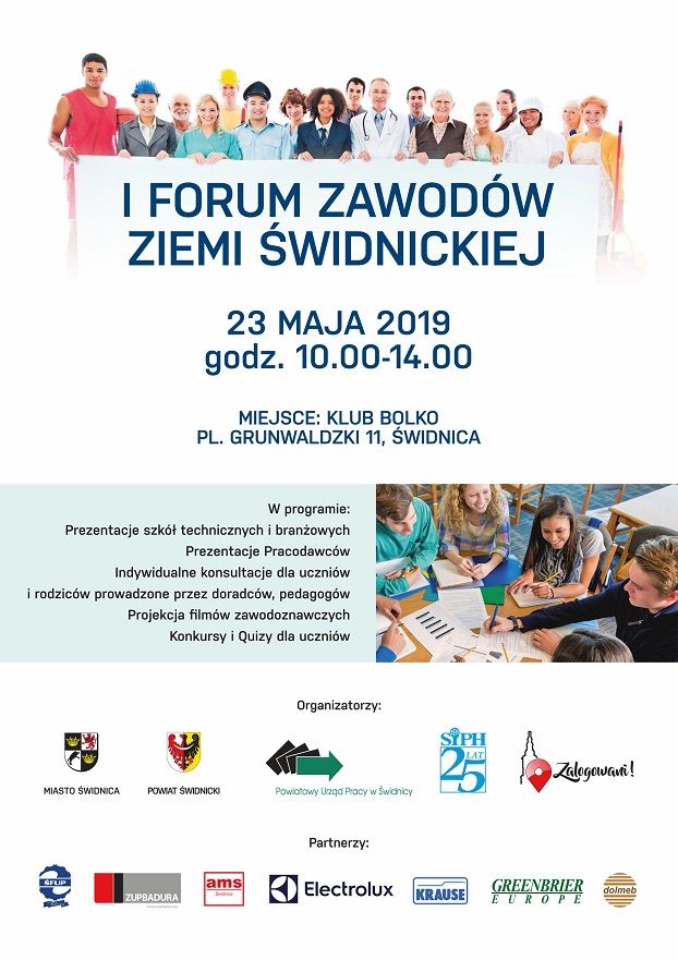 Świdnica: Zmiana terminu I Forum Zawodów Ziemi Świdnickiej