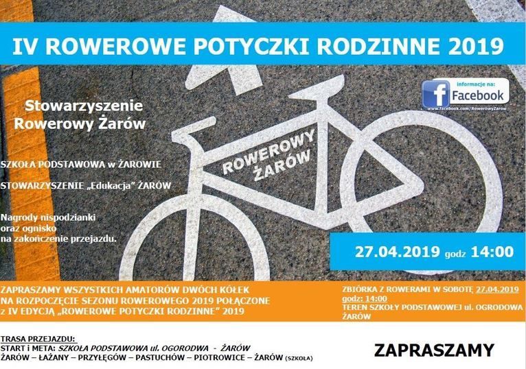 Żarów: IV Rowerowe Potyczki Rodzinne