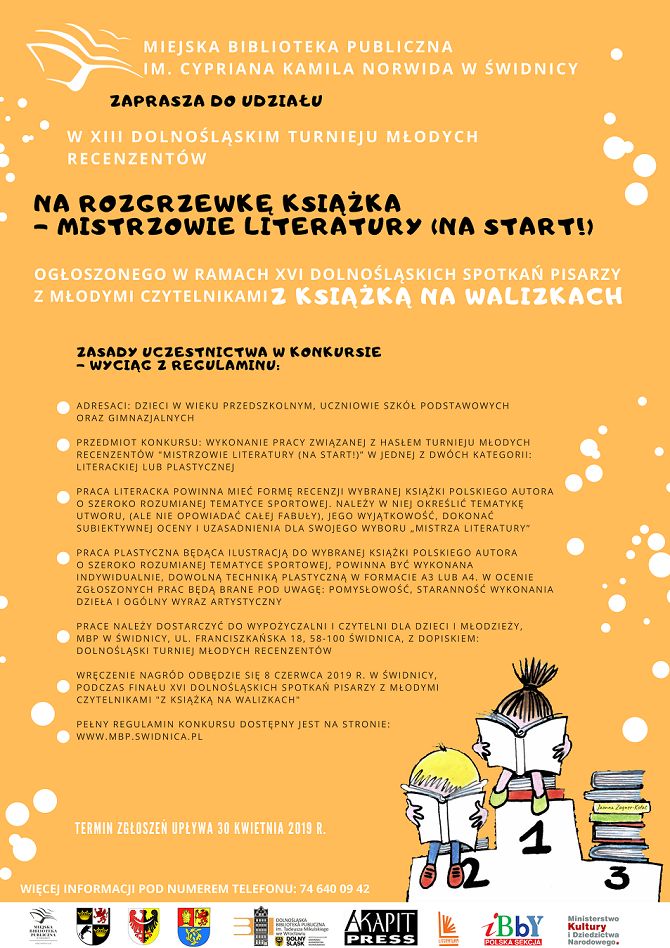 powiat świdnicki: XIII Dolnośląski Turniej Młodych Recenzentów