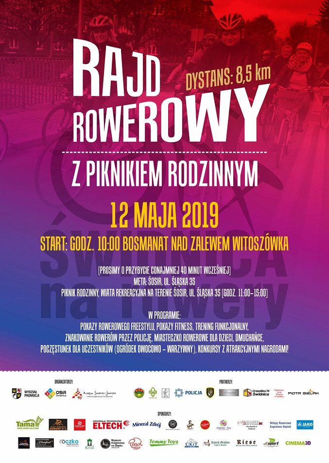 Świdnica: „Świdnica na rowery” już w niedzielę