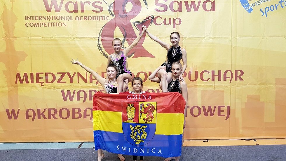 Gmina Świdnica: Międzynarodowy sukces gminnych akrobatek