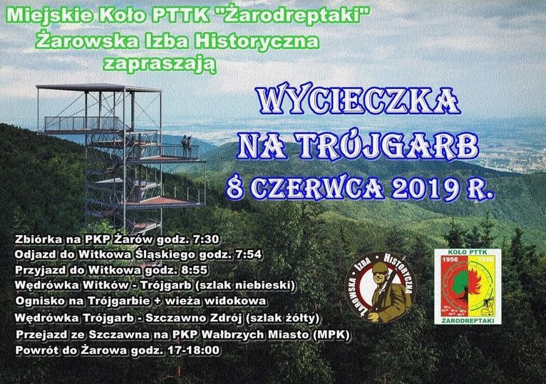 Żarów: „Żarodreptaki” oraz Żarowska Izba Historyczna zapraszają na wycieczki