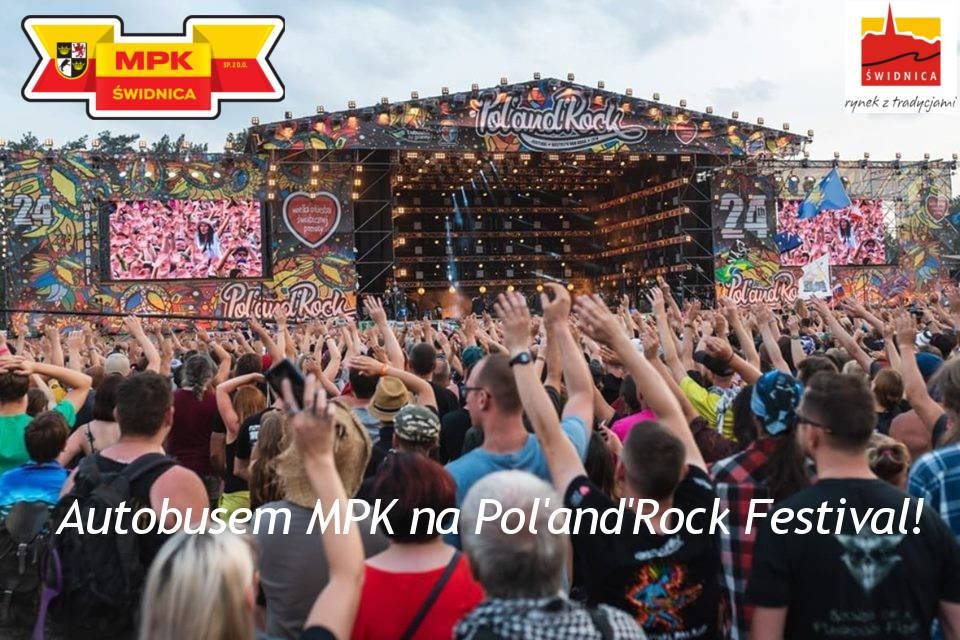 Świdnica: Na Pol’and’Rock Festiwal autobusem