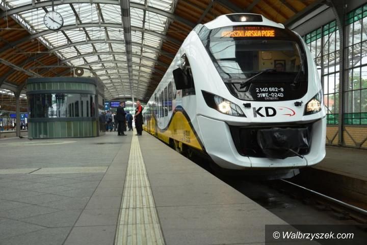 REGION: Koleje Dolnośląskie wprowadzają zmiany