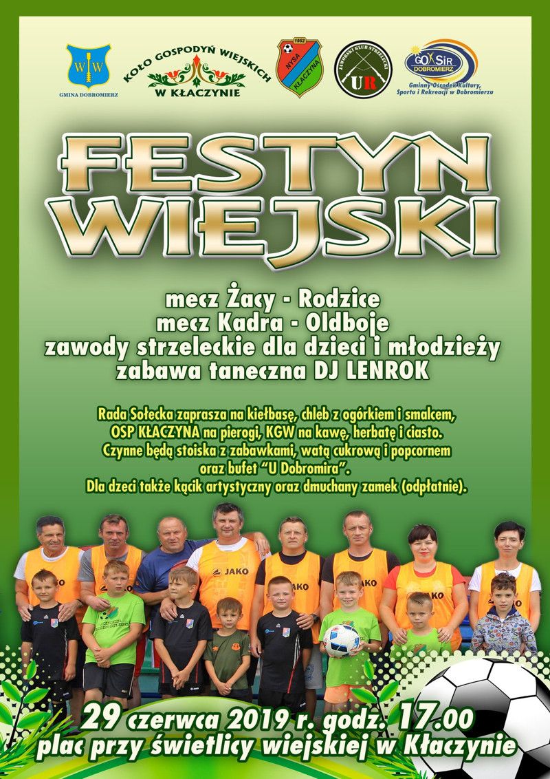 Kłaczyna: Zapraszamy na festyn