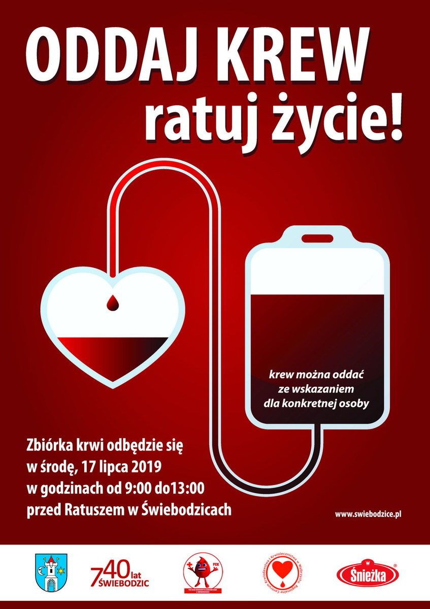 Świebodzice: Oddaj krew