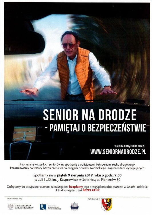 Świdnica: Senior na drodze