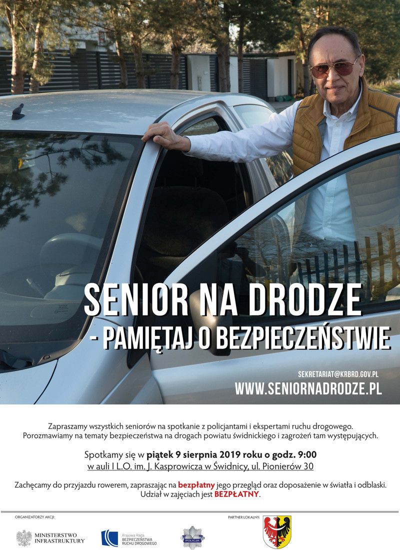 Świdnica: Senior na drodze